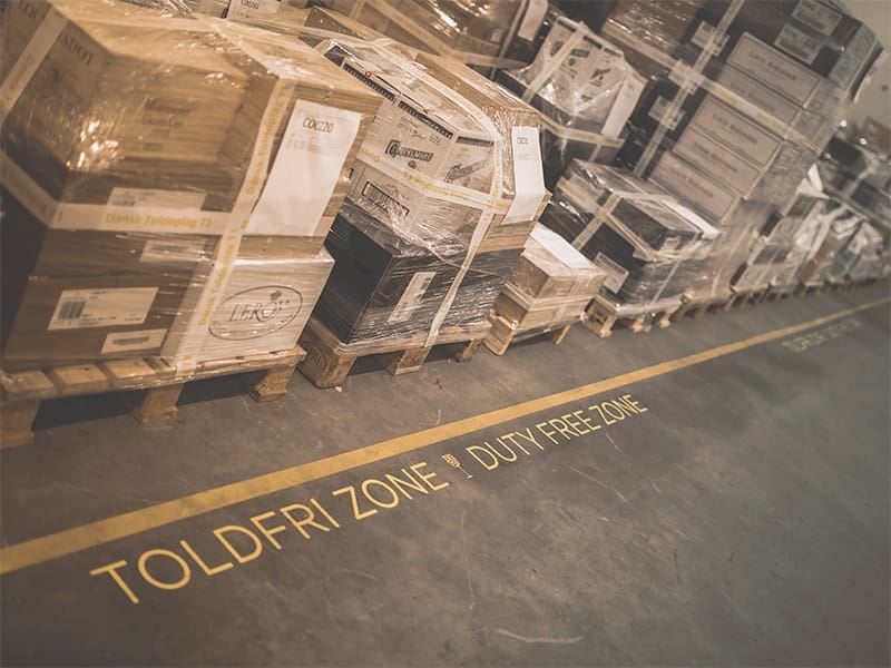 Compra de vino sin IVA